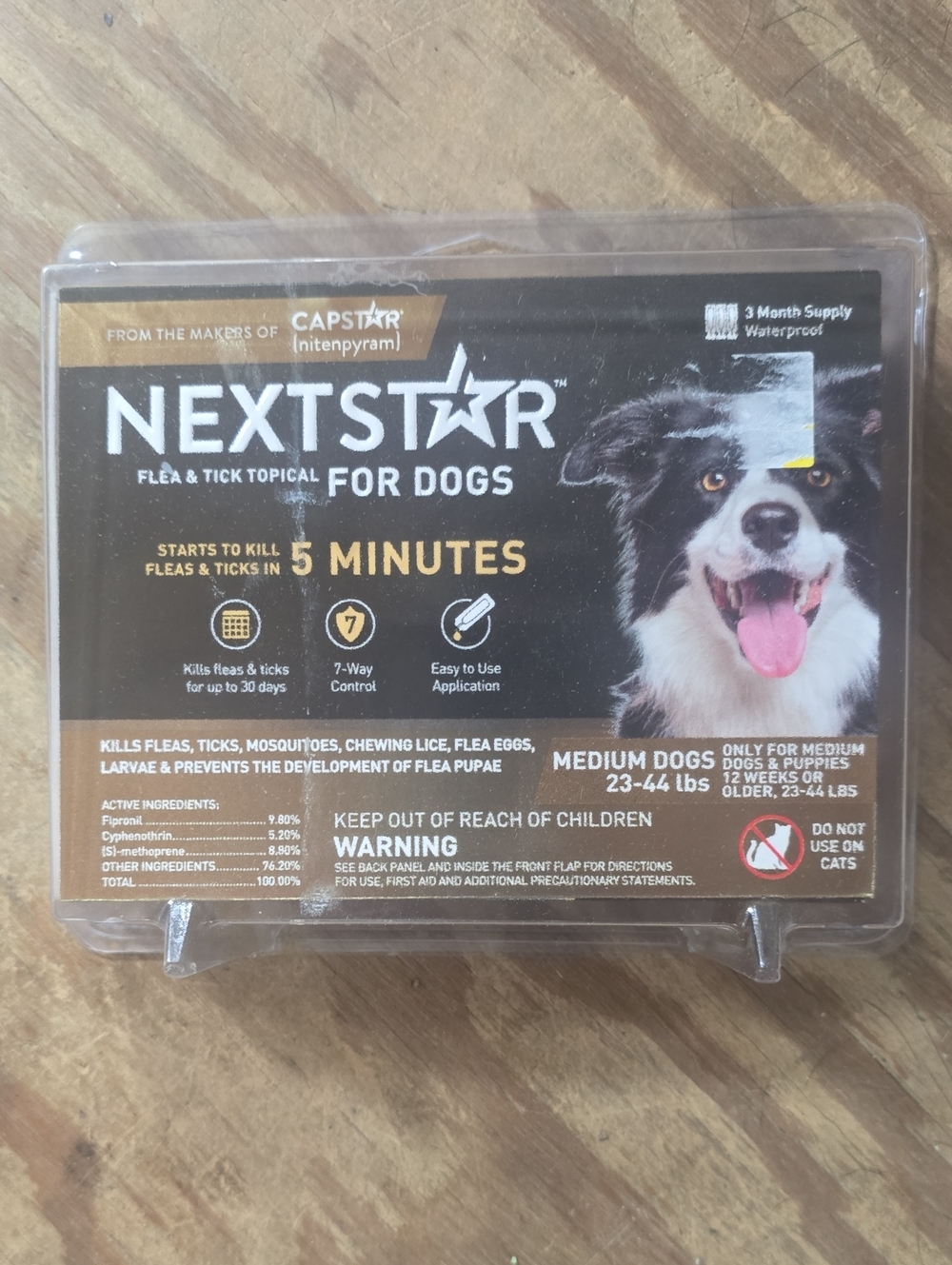 Flea & Tick Topical for Dogs — Brown (Medium Dogs)